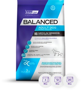 BALANCED PERRO ADULTO RAZA MEDIANA X 20 KG