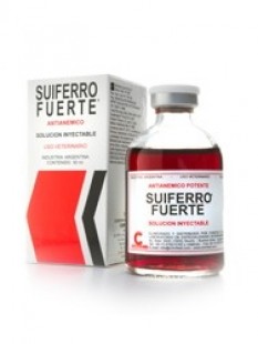 SUIFERRO FUERTE INY X 50 ML