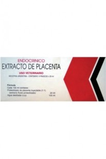 EXTRACTO DE PLACENTA 5 FCOS X 20 ML