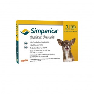 SIMPARICA H 2,5 KG