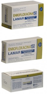 ENROFLOXACINA 150 MG X TABLETA (10 COMP)