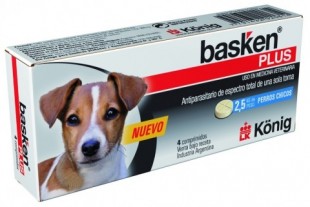 BASKEN PLUS PERRO CHICO X 4 COMP